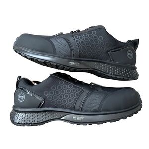 Timberland Pro Reaxion Composite‑Toe Aerocore Work Sneaker Black 9.5